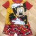 Disney Pajamas | Disney Mickey Mouse Short Pajama Set | Color: Red/Yellow | Size: 4tb