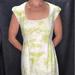 Anthropologie Dresses | Anthropologie- Lime Green/White Summer Dress | Color: Green/White | Size: 2