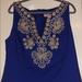 Lilly Pulitzer Dresses | Lilly Pulitzer Dress | Color: Blue/Gold | Size: 2