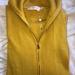 Tory Burch Sweaters | Canary Yellow Tory Burch Quarter Zip Sweater Small | Color: Gold/Yellow | Size: S