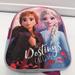 Disney Accessories | Disney Frozen Ii My Destinys Calling Mini Backpack | Color: Black/Purple | Size: Osbb