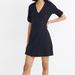 Madewell Dresses | Madewell Cross-Front Button Dress, Nwt | Color: Black | Size: Various