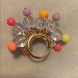 Kate Spade Jewelry | Kate Spade Neon Cocktail Ring | Color: Gold | Size: 6.5