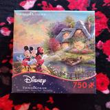 Disney Toys | Disney Mickey & Minnie Mouse Puzzle | Color: Blue | Size: Osbb