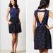 Anthropologie Dresses | Anthropologie Black And Blue Dot Dress | Color: Black/Blue | Size: 8