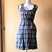 Converse Dresses | Junior's Sz S Converse Plaid Casual Pocket Dress | Color: Blue/Gray | Size: Sj