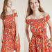 Anthropologie Dresses | Anthropology Colloquial Off Shoulder Dress | Color: Red | Size: 12