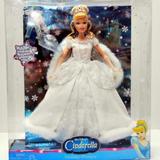 Disney Other | Holiday Princess Cinderella 2005 Special Edition W | Color: Silver/White | Size: Osbb