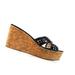 Kate Spade Shoes | Kate Spade Women Cork Wedges Size 8 M | Color: Black | Size: 8