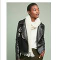 Anthropologie Jackets & Coats | Black Leather Anthropologie Jacket Size Xs | Color: Black | Size: Xs