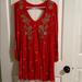 Free People Dresses | Free People Beautiful Red Dress Or Tunic. | Color: Red | Size: S