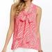 Lilly Pulitzer Tops | Lilly Pulitzer Dahlia Top Show Your Stripes S | Color: Pink/White | Size: S