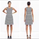 Madewell Dresses | Madewell Afternoon Striped Sleeveless Dress | Color: Black/White | Size: S