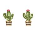 Kate Spade Jewelry | Kate Spade Scenic Route Cactus Earrings | Color: Green | Size: Os