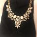 J. Crew Jewelry | J. Crew Statement Necklace | Color: Gold/White | Size: Os