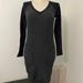 Athleta Dresses | Athleta Sweater Dress | Color: Black/Gray | Size: Xs