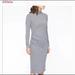 Athleta Dresses | Industry Turtleneck Athleta Dress. Medium. Grey | Color: Gray | Size: M