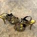 Kate Spade Shoes | Kate Spade Gold Sparkle Heels | Color: Gold | Size: 7