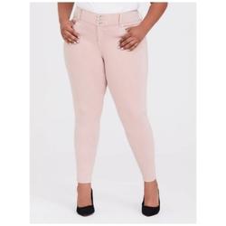 Torrid Jeans | Blush Pink Jegging Jeans 18 Plus Denim | Color: Cream/Pink | Size: Various