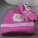 Disney Accessories | Disney's Pink Girls Princess Hat And Glove Set | Color: Pink | Size: Osbb