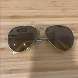 Ray-Ban Other | Large Frame Ray-Bans | Color: Tan | Size: Os