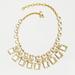 J. Crew Jewelry | Jcrew Mixed Gem Statement Necklace | Color: Gold | Size: Os