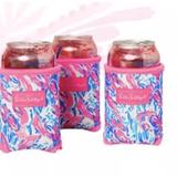 Lilly Pulitzer Accessories | Lilly Pulitzer Koozie | Color: Blue/Pink | Size: Os