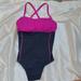 Nike Swim | Nike One Piece Swimsuit | Color: Gray/Pink | Size: M