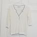 Anthropologie Tops | Anthropologie White Crochet Top | Color: Blue/White | Size: Xs