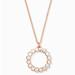 Kate Spade Jewelry | Nwt {Kate Spade} Rose Gold ‘Full Circle’ Necklace | Color: Gold/Pink | Size: 16”