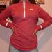 Nike Jackets & Coats | Coral Dri Fit Reflective Nike Jacket | Color: Pink | Size: S