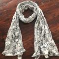 Zara Accessories | Little Boys Skull Scarf | Color: Gray | Size: Osb