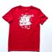 Under Armour Shirts & Tops | Boys Under Armour Red Loose Heatgear Shirt Ym | Color: Red/White | Size: Mb