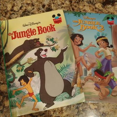 Disney Toys | Bundle Vintage Disney Jungle Book Hardcover Books | Color: Green/Yellow | Size: Osb