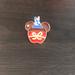 Disney Accessories | Disney Enamel Pin Mickey Mouse Wizard | Color: Brown/Red | Size: Os