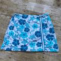 Lilly Pulitzer Bottoms | Lilly Pulitzer Girls Skort Turtles Turquoise Sz 12 | Color: Blue/White | Size: 12g