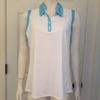 Adidas Tops | Adidas Golf/Tennis/Pickleball Polo, Size Xl, Nwt! | Color: Blue/White | Size: Xl