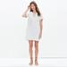 Madewell Dresses | Madewell Lace-Up Harbor Shift Dress | Color: Blue/White | Size: S