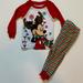 Disney Pajamas | Disney Mickey Mouse Pajamas | Color: Green/Red | Size: 12mb