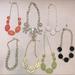 J. Crew Jewelry | Lot 7 Necklaces J.Crew, Francesca's & Lulus | Color: Gold/Green | Size: Os