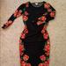 Lularoe Dresses | Elegant Rose Lularoe Debbie Dress | Color: Black/Gold | Size: S