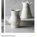 Anthropologie Kitchen | New Anthropologie Speckled Wings Sugar Pot/Creamer | Color: White | Size: Os