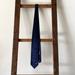 Burberry Accessories | Burberry 100% Silk Navy Patterned Necktie, Vintage | Color: Blue/Green | Size: Os