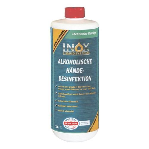 Hände-Desinfektionsmittel, 1 l, INOX