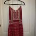 Free People Dresses | Free People Red Lace Dress | Color: Red | Size: L