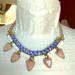 J. Crew Jewelry | J Crew Necklace | Color: Blue/Cream/Pink | Size: 18”