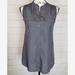 J. Crew Tops | J Crew Gray Button Down Blouse Size 0 | Color: Gray | Size: 0