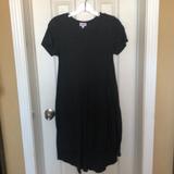 Lularoe Dresses | Dark Grey Carly Dress | Color: Gray | Size: Xxs