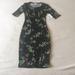 Lularoe Dresses | Lularoe Julia Paisley Dress Xs | Color: Black/Green | Size: Xxs