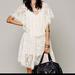 Free People Dresses | Hill Country Free People Tiered Lace Dress | Color: Cream | Size: S